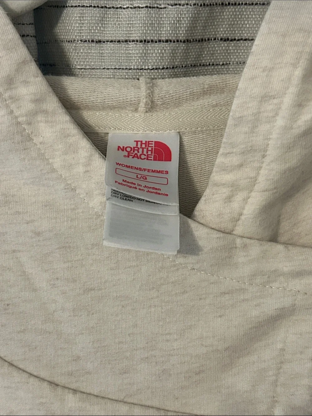 The North Face Women's Cream Asymmetrical Zip Hoodie